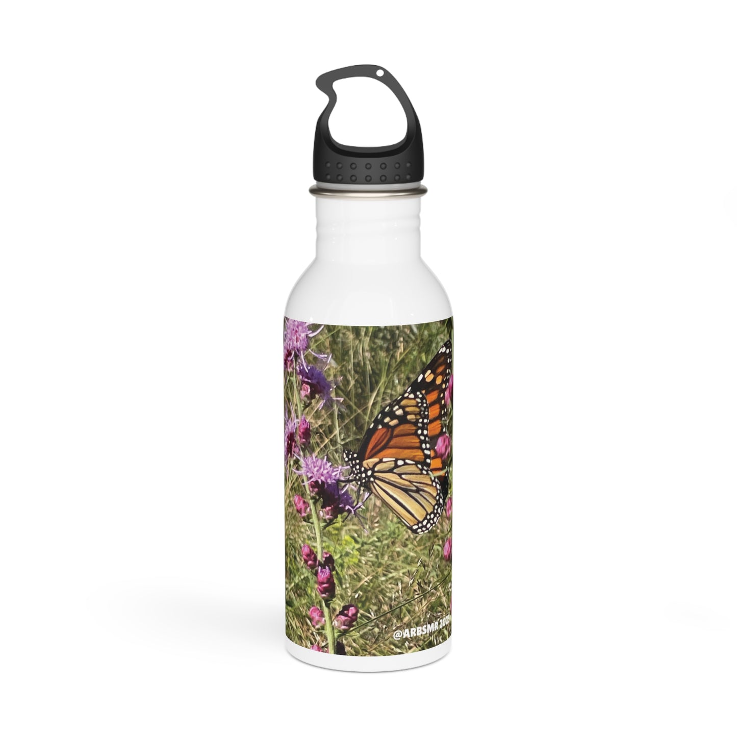 Butterfly & Thistle Stainless Steel Water Bottle