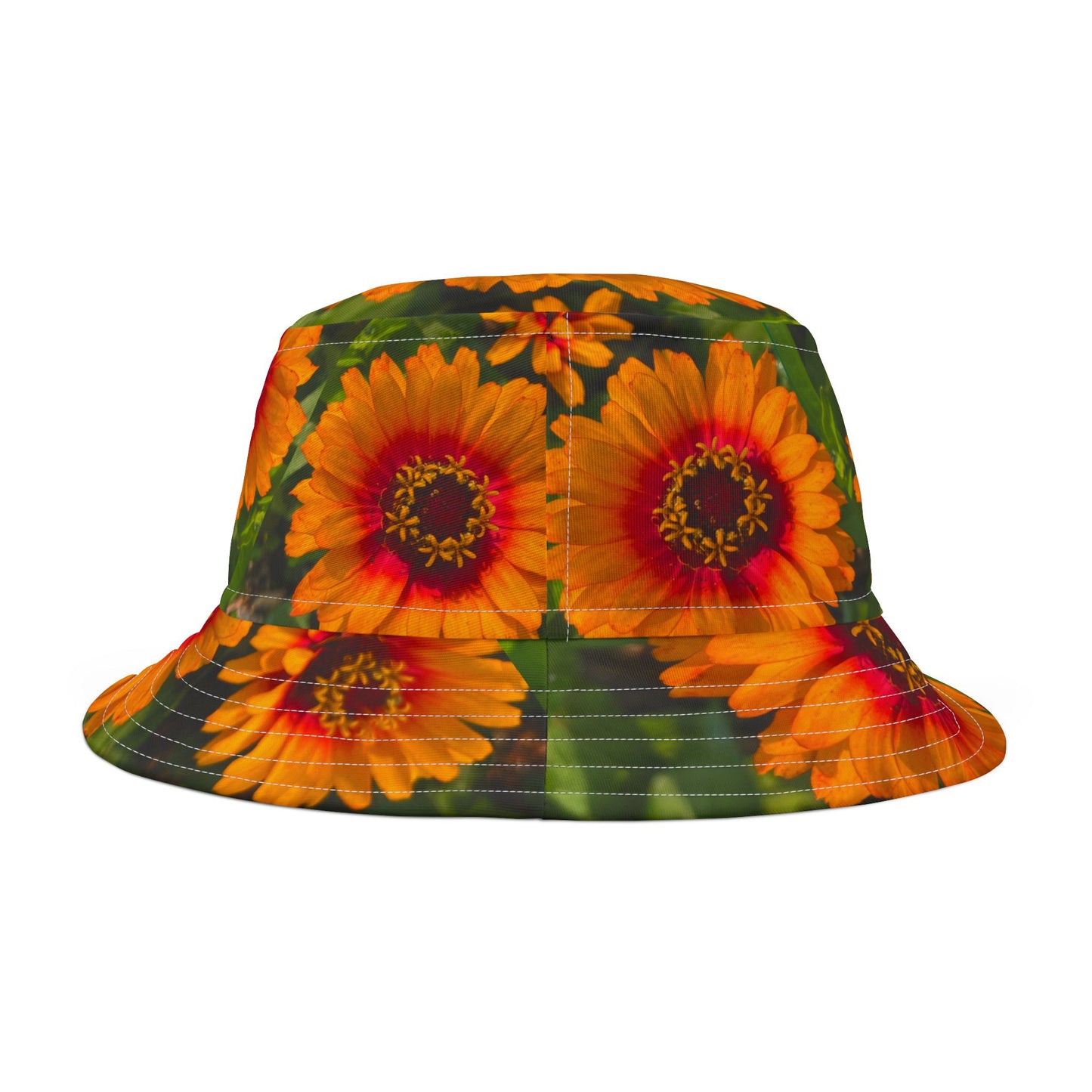 Vibrant Floral Bucket Hat, Outdoor Fun, Gardening Gift