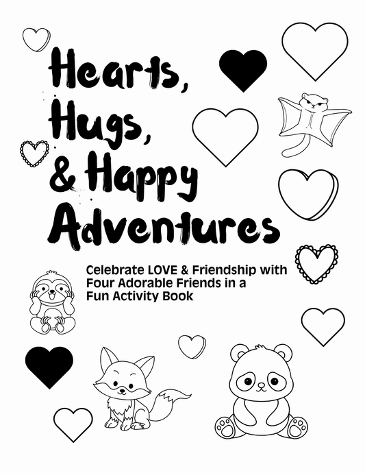 Valentine's Day Activity Book – Adorable Friends Edition (Digital Download)