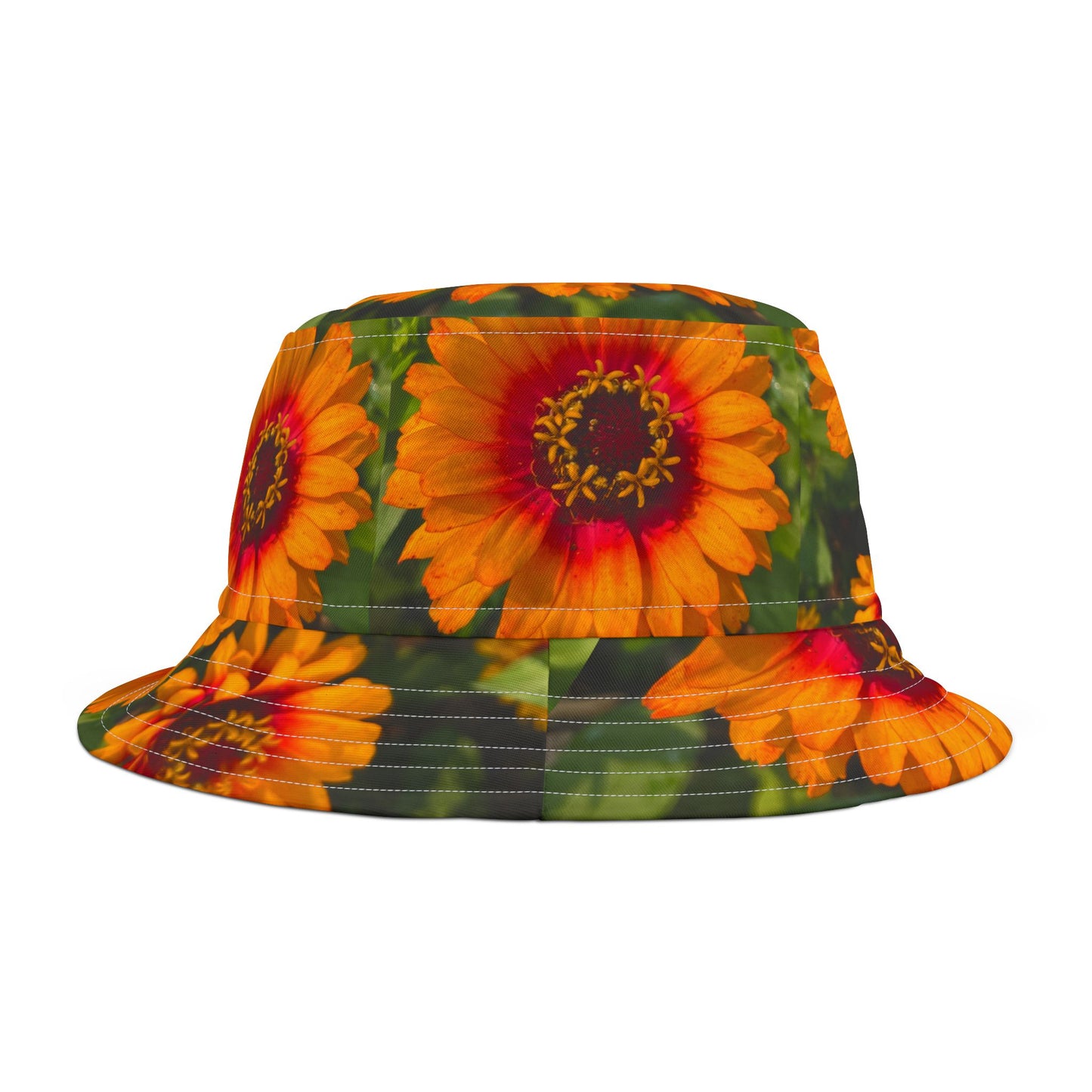 Vibrant Floral Bucket Hat, Outdoor Fun, Gardening Gift